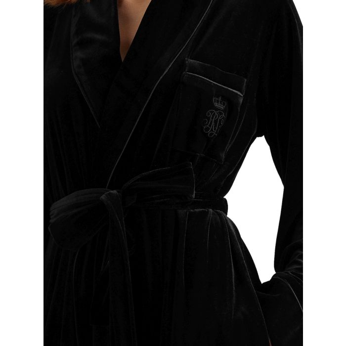 Langer Samt Morgenmantel VELVET ROBE von Ralph Lauren Sleepwear