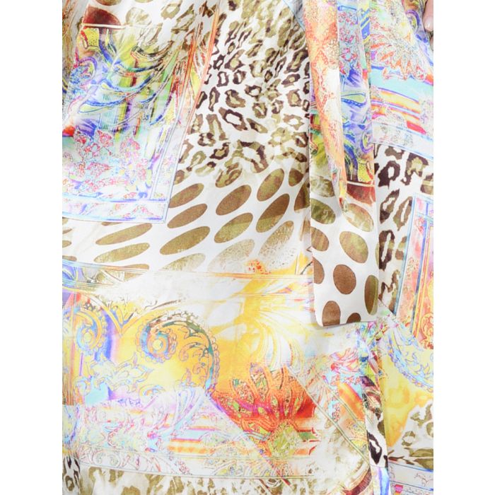 Kimono 100% Seide MARRAKESCH mit Animalprint von Eva B. Bitzer
