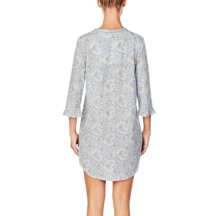 Sleepshirt PAISLEY BLUE hellblau von Ralph Lauren Sleepwear