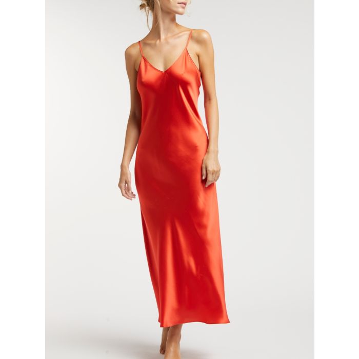 100% Seide Nachtkleid DORINE von Vivis