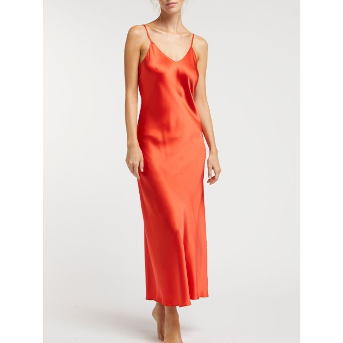 100% Seide Nachtkleid DORINE von Vivis