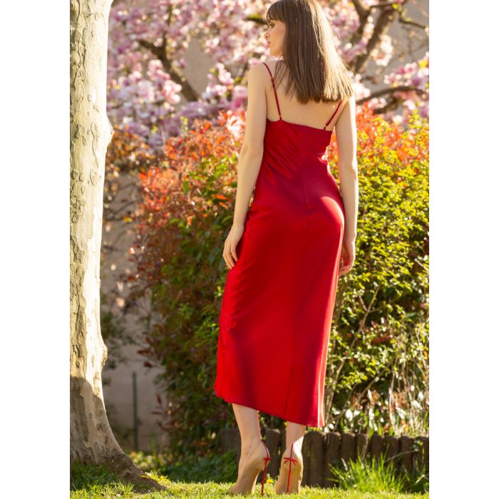 100% Seide Nachtkleid lang SOIE ODANA von Marjolaine