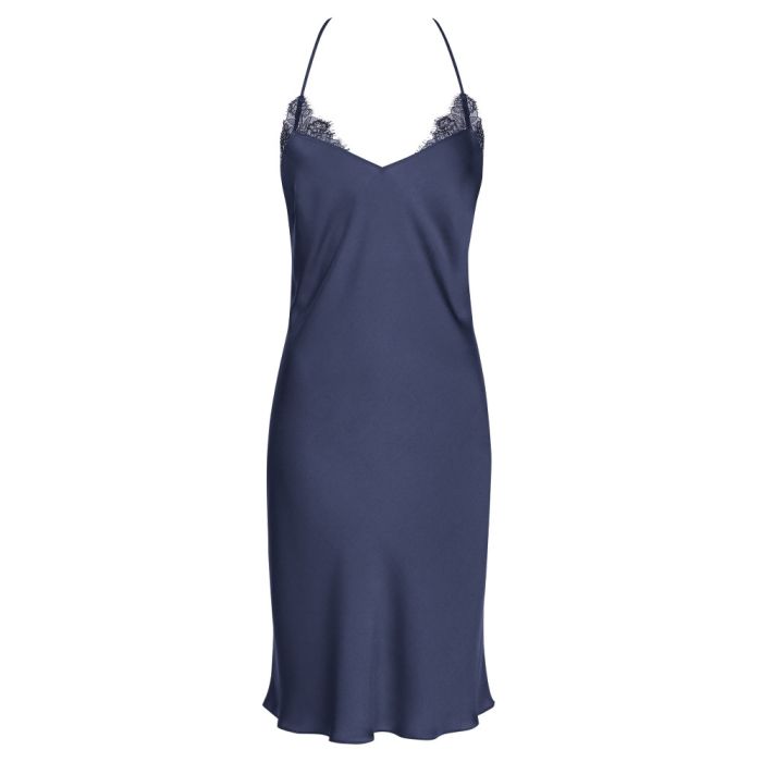 Crepe Negligé medium CHEMISES MATTE dunkelblau von Triumph