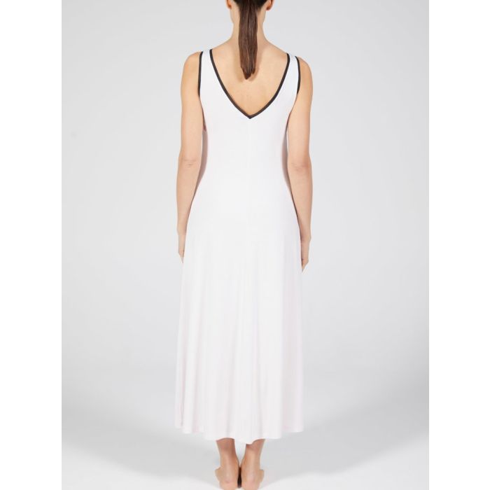 Modal Neglige mit Spitze lang ANGEL zart-rosé von Verdiani