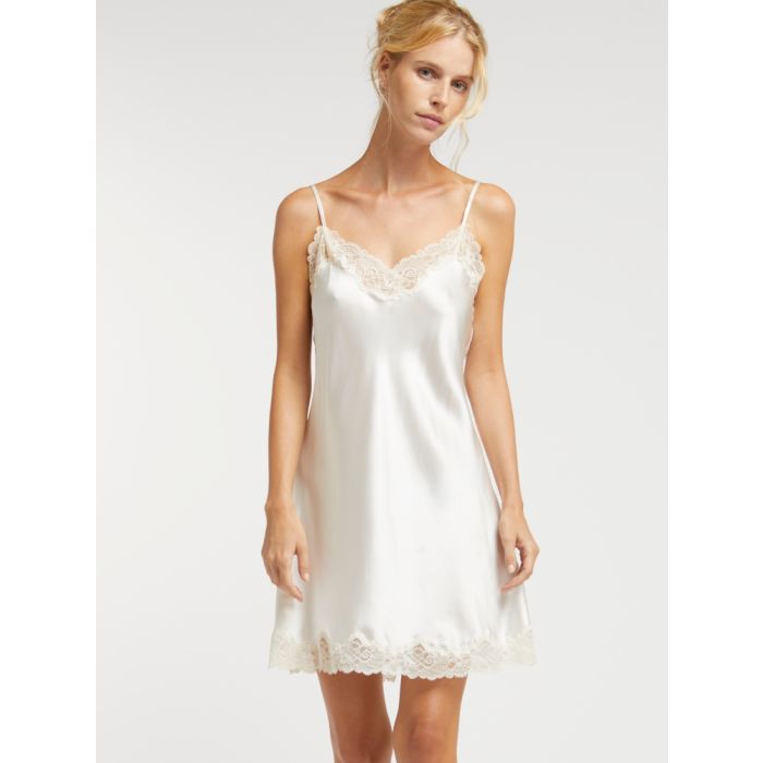 100% Seide Neglige LORETTA von Vivis