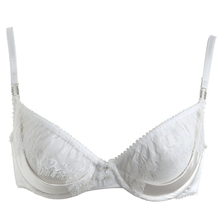 Seiden-BH TIFFANY PEEK-A-BOO von Sally Jones ouvert