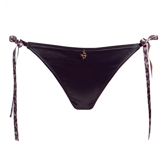 Ouvert-Slip Satin DIAMOR