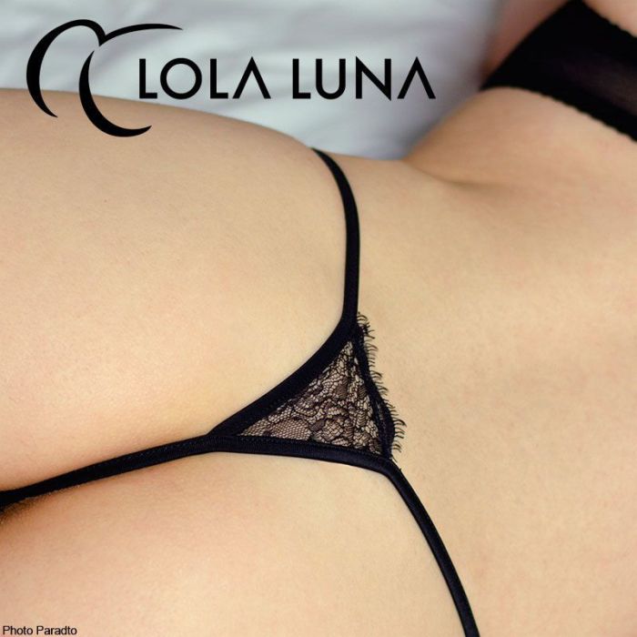 Lola Luna String MILENA OPEN schwarz ouvert