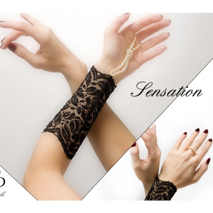 1 Stück stimulierendes Perlen Accessoir SENSATION Handmanschette von Bracli