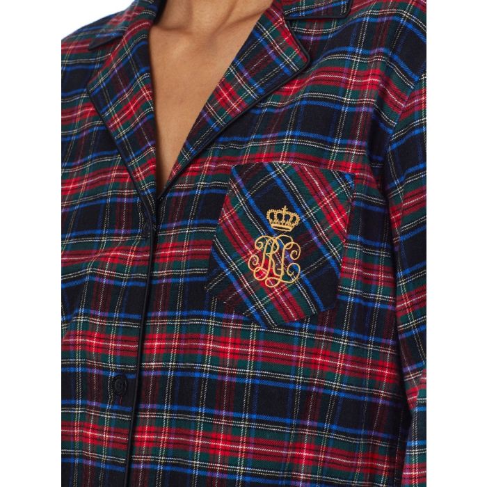 Warmer Schlafanzug FLANELL kariert von Ralph Lauren Sleepwear