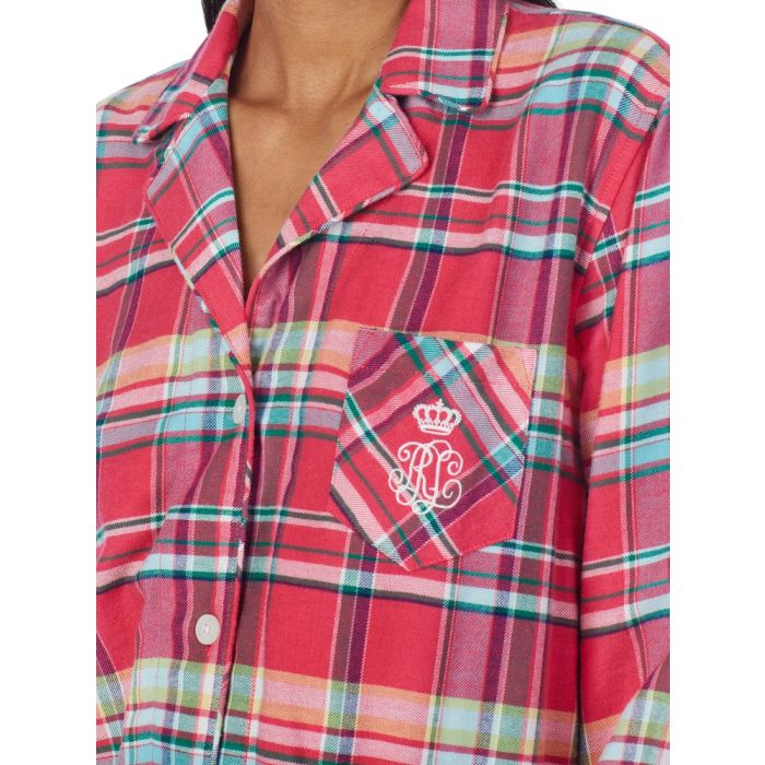 Warmer Schlafanzug FLANELL kariert von Ralph Lauren Sleepwear