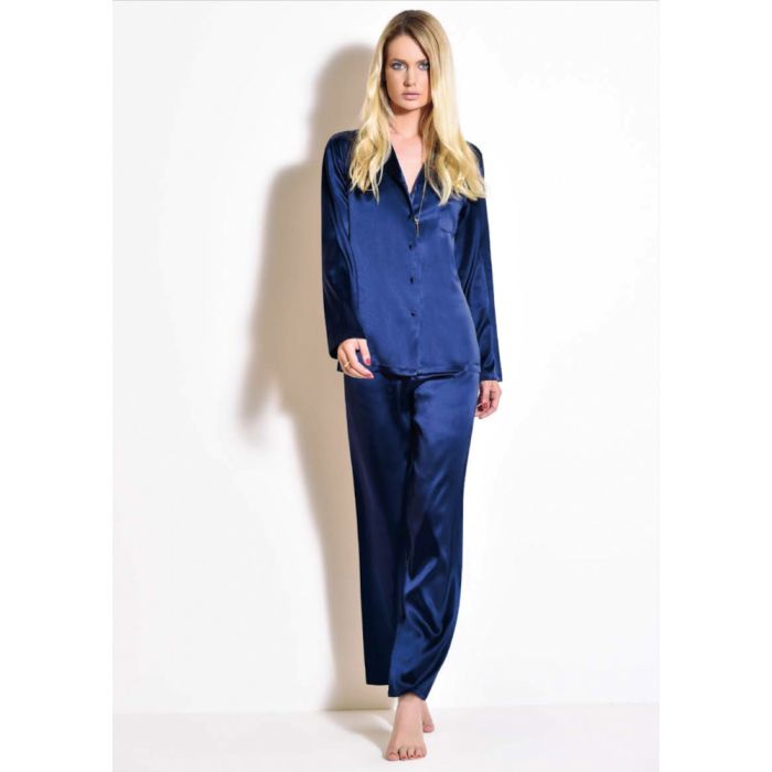 Seide Pyjama 2-tlg. SETA No. 9 von Chiara Fiorini