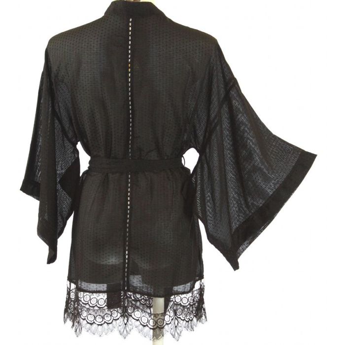 Seidenbatist LOVE ME KIMONO von Shell Belle Couture