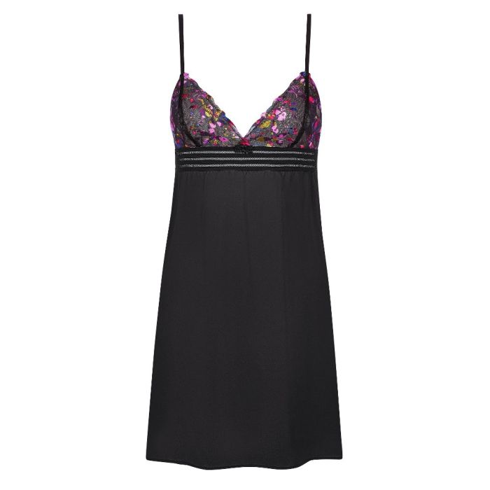 Satin Negligé SEDUCTION CHEMISES schwarz von Triumph