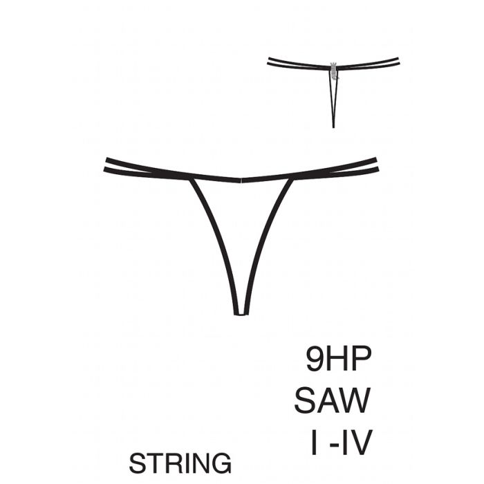 Satin- String SAW von R Crescentini