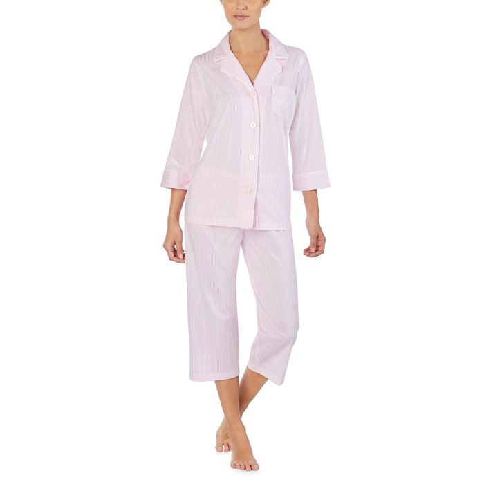 Capri Schlafanzug STRIPES von Ralph Lauren Sleepwear