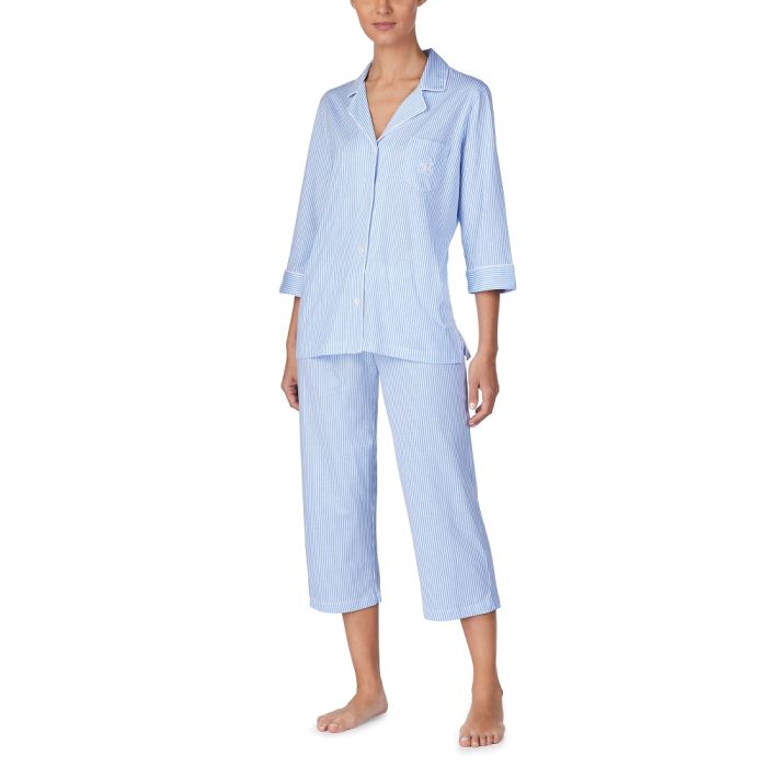Capri Schlafanzug STRIPES von Ralph Lauren Sleepwear