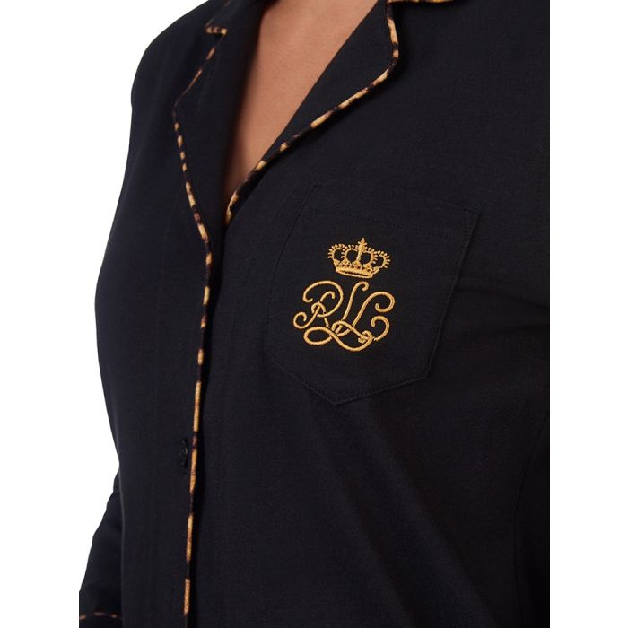 Hochwertiger Pyjama BLACK LEO von Ralph Lauren Sleepwear