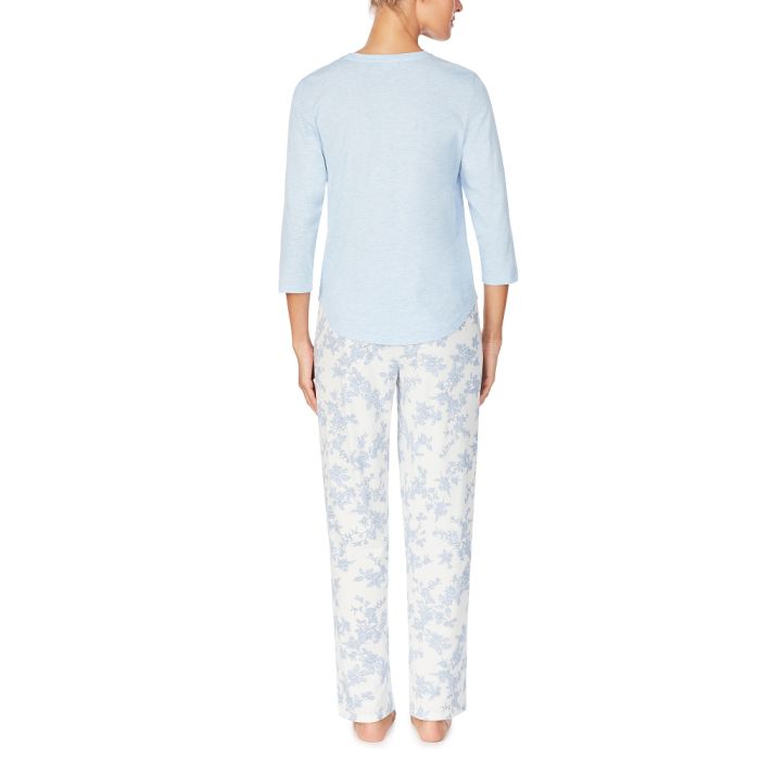 Feinjersey Schlafanzug IVORY FLORAL von Ralph Lauren Sleepwear