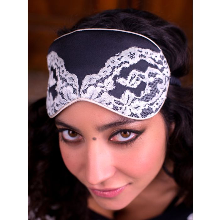100% Seide Schlafmaske MARJOLIE No. 7 von Marjolaine