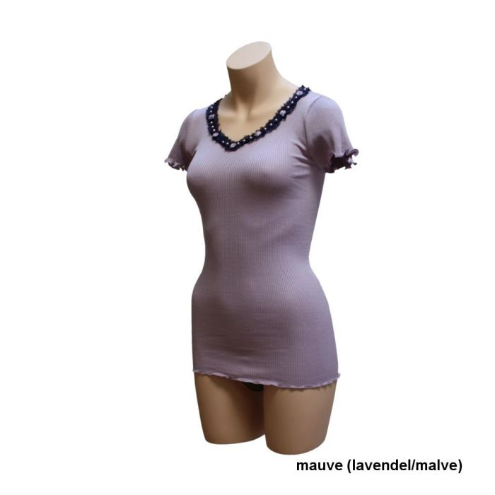 Seide-Baumwolle T-Shirt FIOCCA von Gattina 