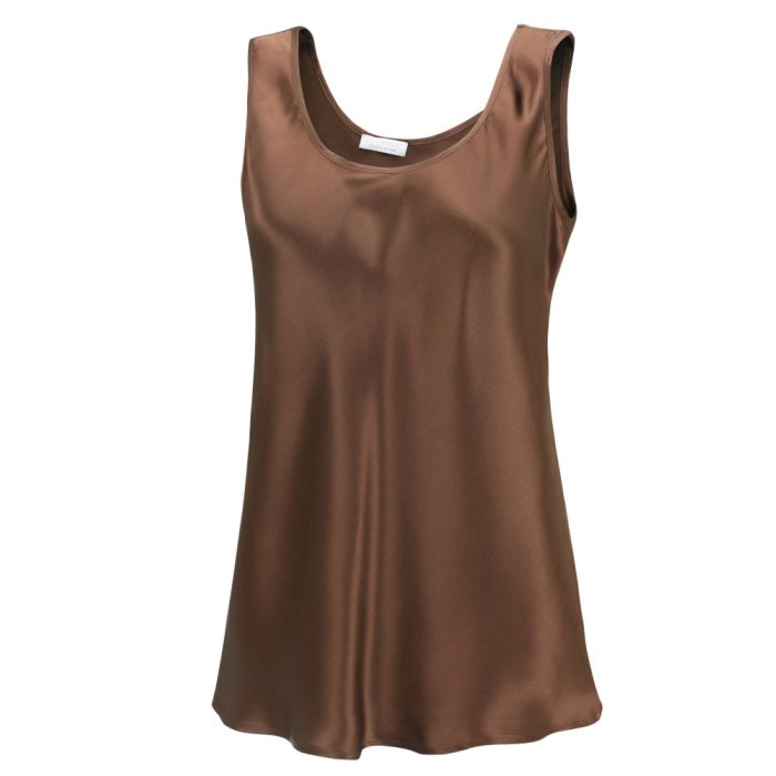 100% Seide Camisole Top KLASSIK SATIN von Eva B. Bitzer