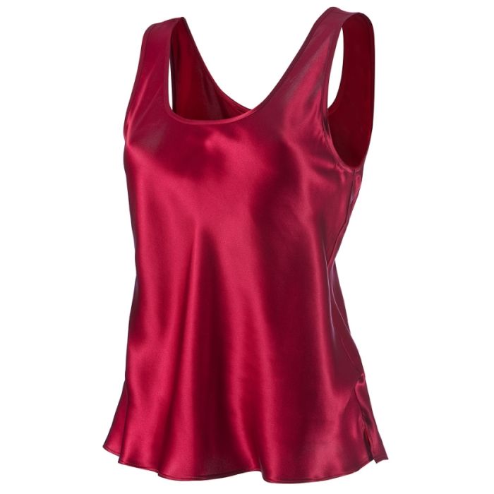 Camisole-Top LONDON aus 100% Seide von Nightdreams
