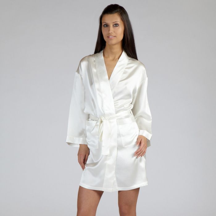 100% Seide Kimono MASPALOMAS von Gattina