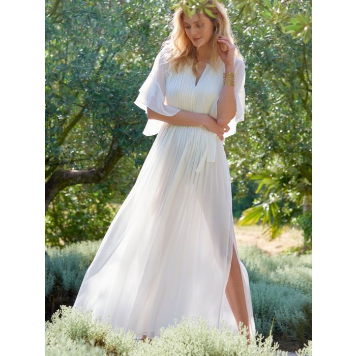 100% Seide Kleid GOJI Mousseline von Marjolaine