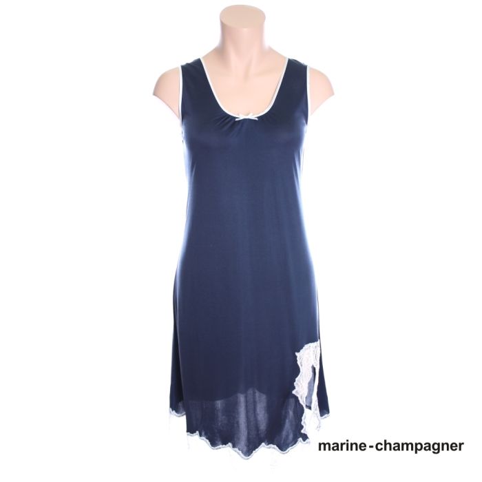 Wirkseide Träger-Unterkleid MAHÉ von Nightdreams