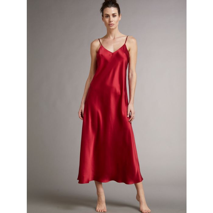 100% Seide Nachtkleid DORINE von Vivis