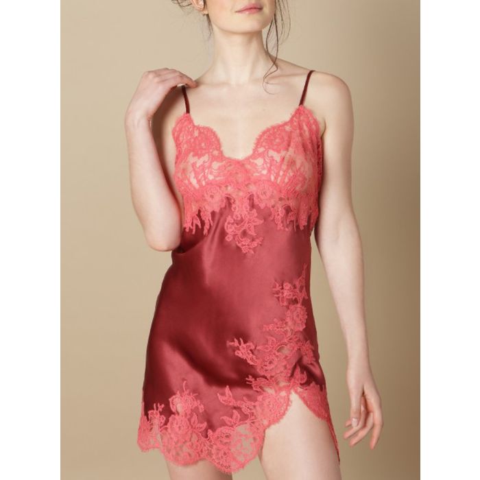 100% Seide Luxus Neglige GEMMA GOLD von Marjolaine