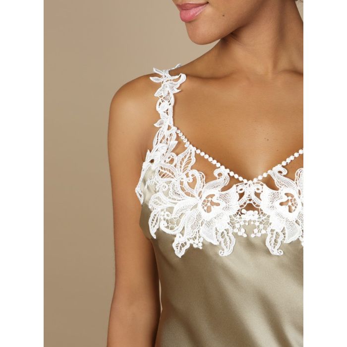 100% Seide Neglige GLYCINE No. 2 von Marjolaine
