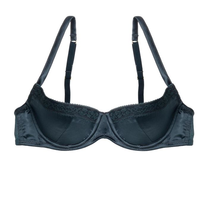 Seiden- Schalen-BH PEACOCK von Mimi Holliday