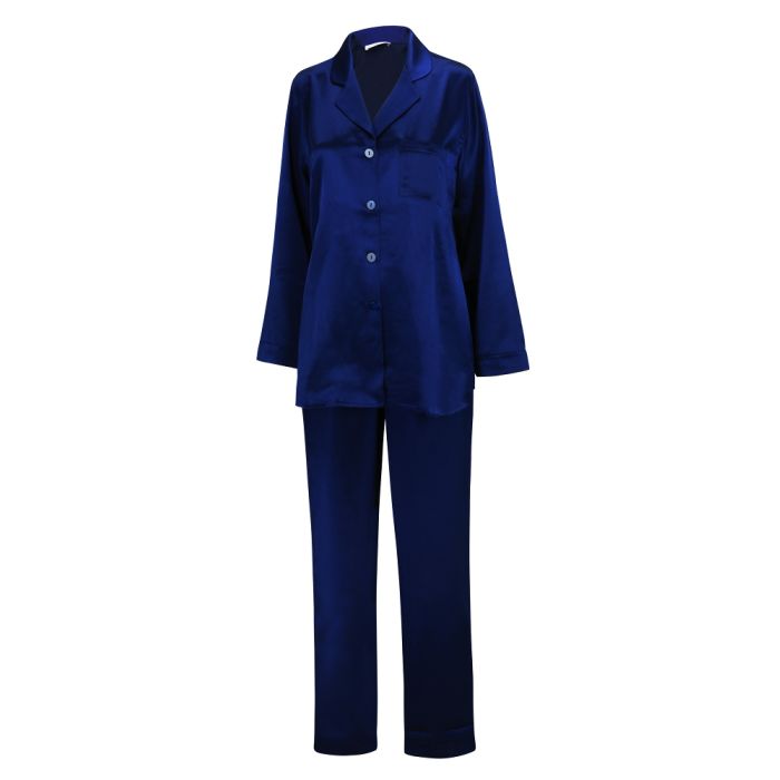 100% Seide Pyjama KLASSIK SATIN von Eva B. Bitzer