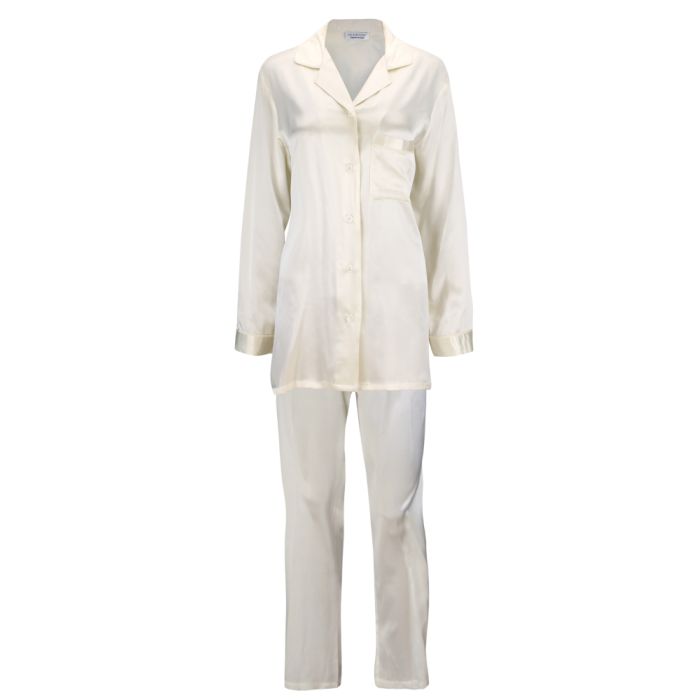 100% Seide Pyjama KLASSIK SATIN von Eva B. Bitzer