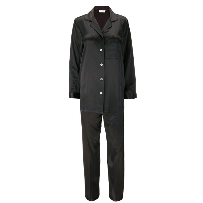 100% Seide Pyjama KLASSIK SATIN von Eva B. Bitzer