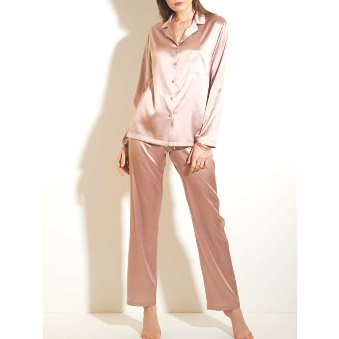 Seide Pyjama 2-tlg. SETA No. 9 von Chiara Fiorini