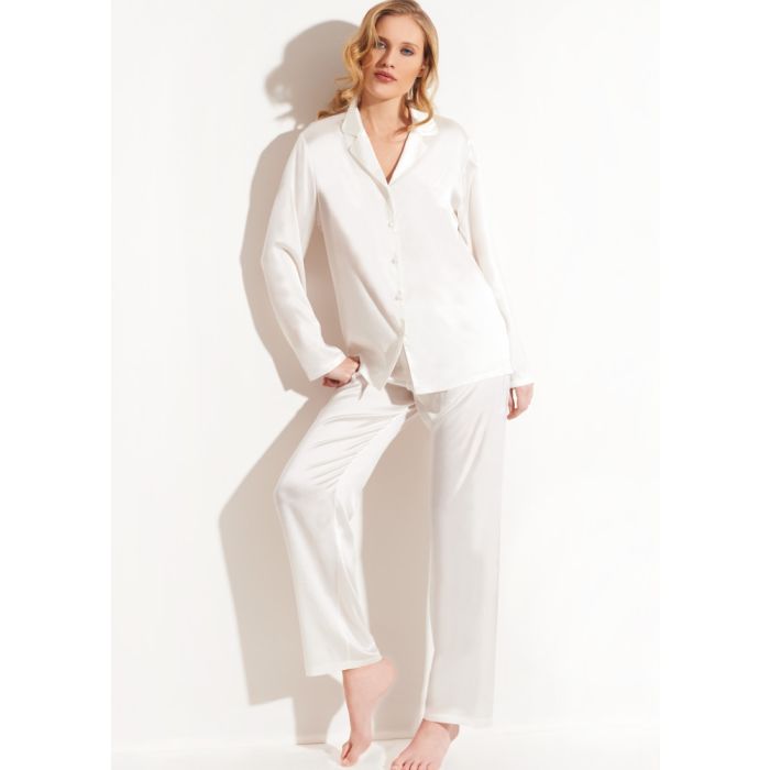 Seide Pyjama 2-tlg. SETA No. 9 von Chiara Fiorini