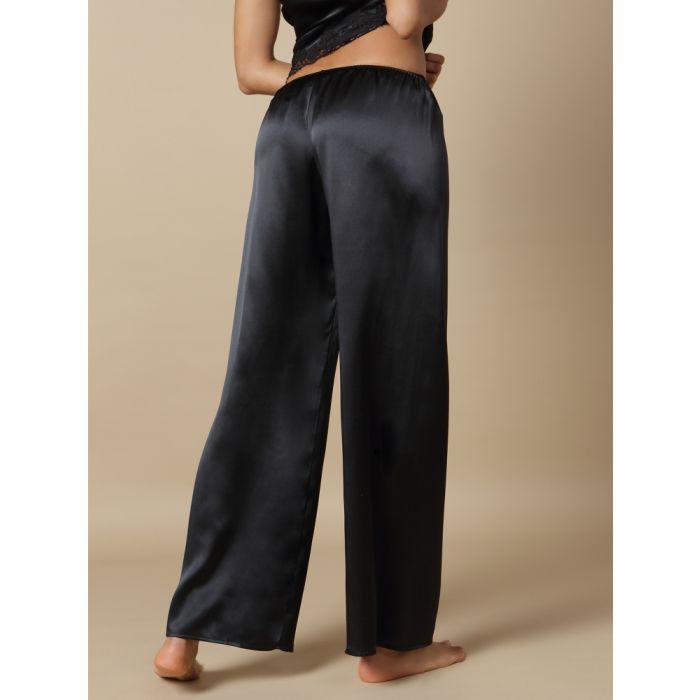 100% Seide PYJAMAHOSE Soie Unie von Marjolaine
