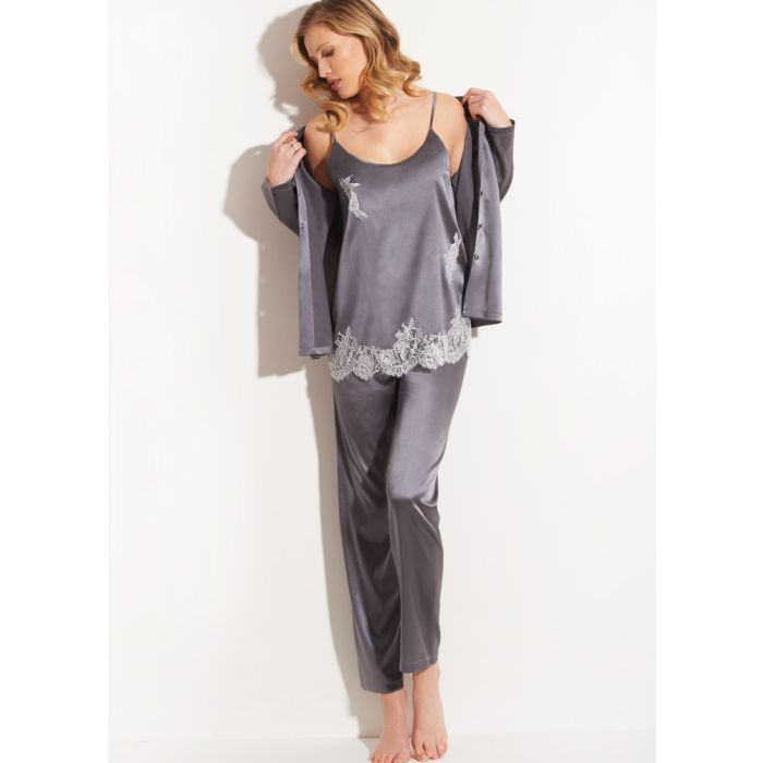 Seide Pyjama 2-tlg. SETA No. 9 von Chiara Fiorini