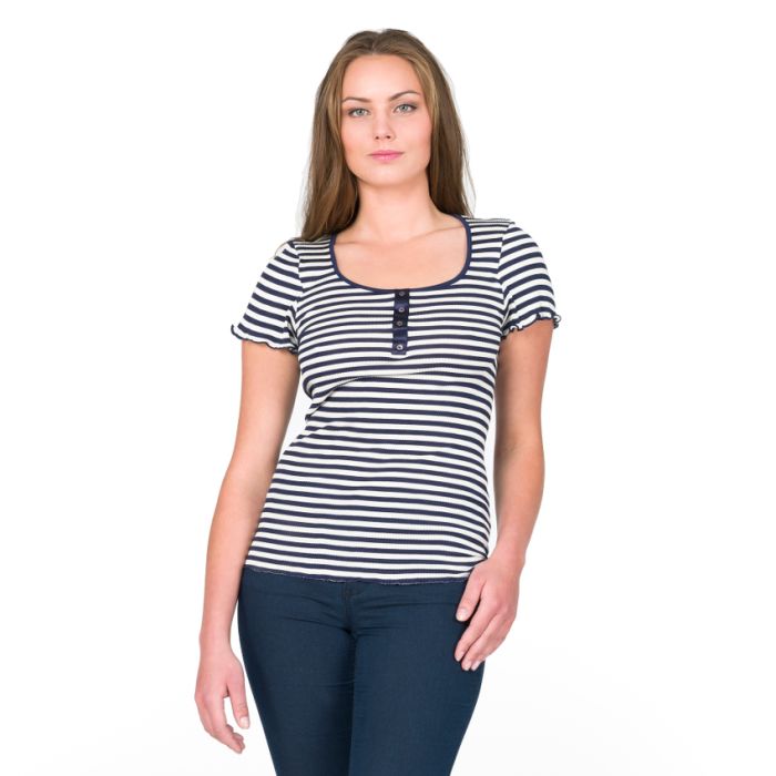 Seide-Baumwolle T-Shirt ARONA von Gattina 