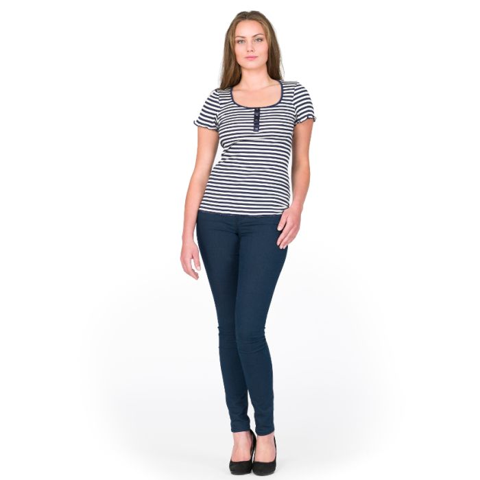 Seide-Baumwolle T-Shirt ARONA von Gattina 