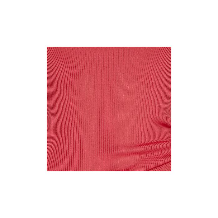 100% Seide T-SHIRT gerippt mit Spitze CURACAO von Gattina