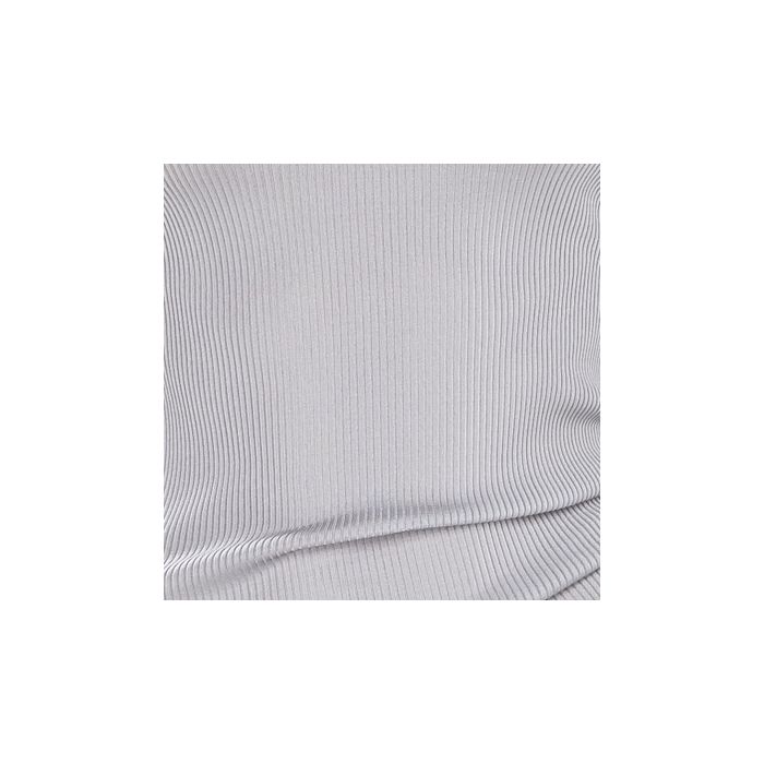 100% Seide T-SHIRT gerippt mit Spitze CURACAO von Gattina