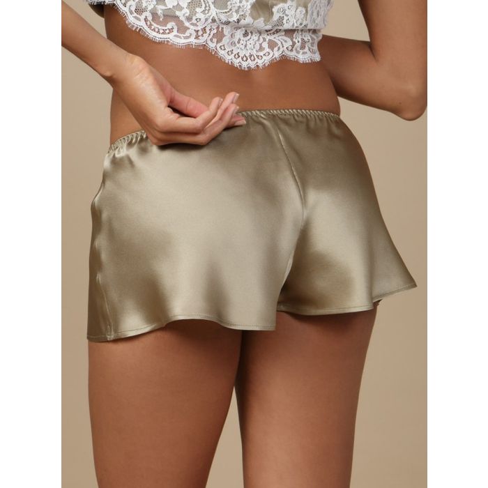100% Seide SHORTS Soie Unie von Marjolaine