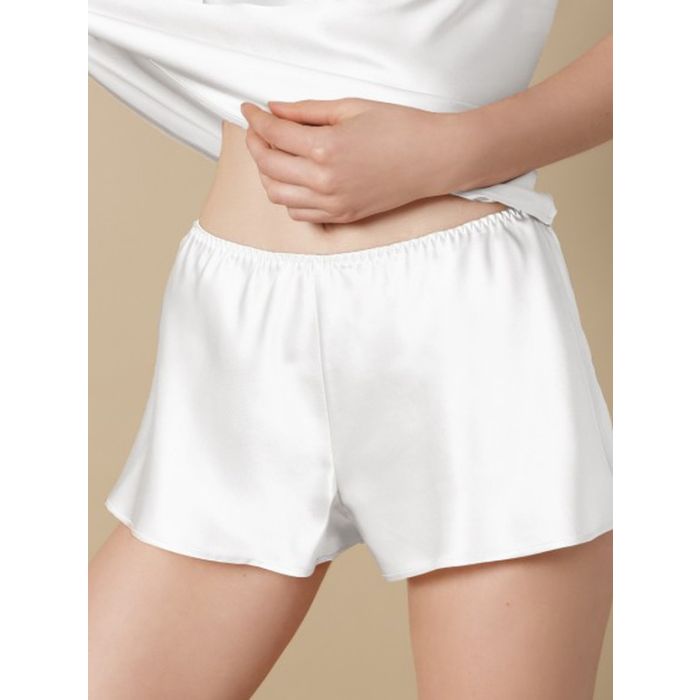 100% Seide SHORTS Soie Unie von Marjolaine