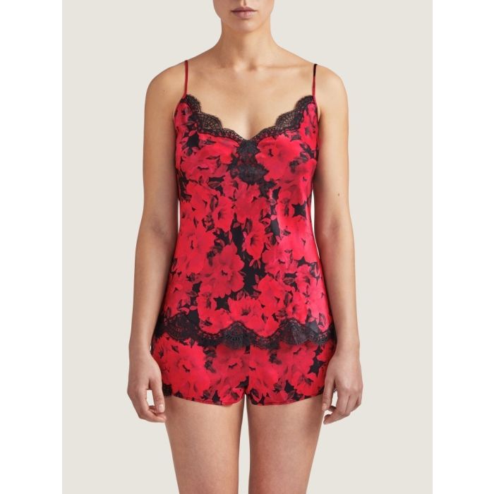 100% Seide Shorts TOI MON AMOUR mit Print von Aubade