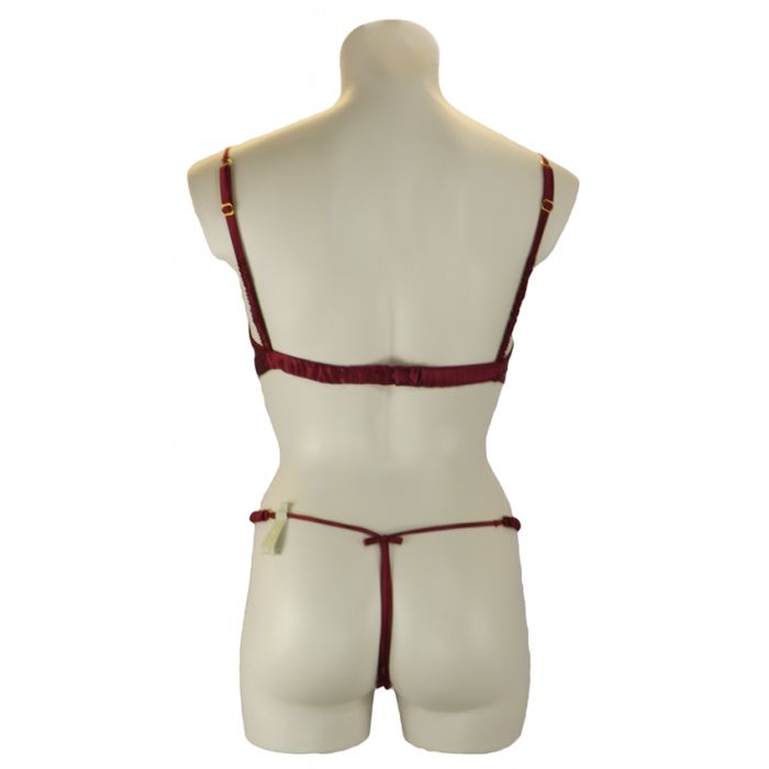 Seiden-String TEASE TANGA von Shell Belle Couture