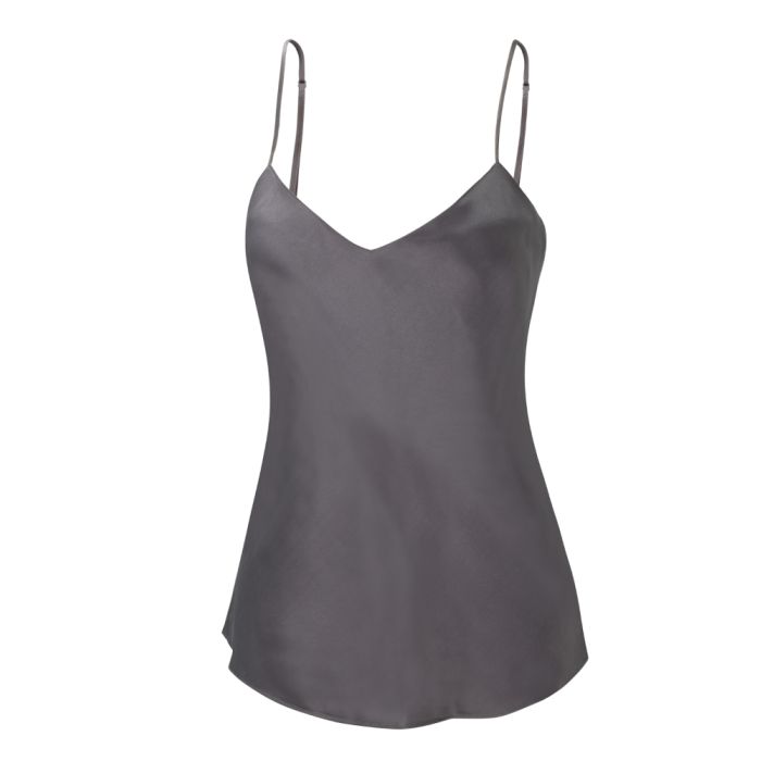 100% Seide Trägertop KLASSIK SATIN von Eva B. Bitzer